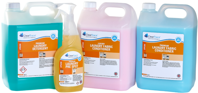 ClearTrace Chemicals Laundry Range